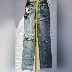 Brand New Aritzia Denim Forum Women's The Joni High Rise Loose 29L Jeans